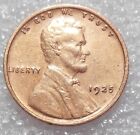 1925 RED/Brown About  Uncirculated Lincoln Wheat Cent
