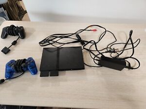 Sony PlayStation 2 Slim Console - Black bundle TESTED & WORKING