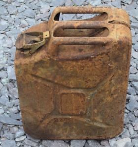 WW2 1945 BRITISH ARMY JERRY CAN - WILLYS FORD GPW BEDFORD MW JERRICAN