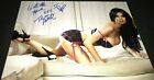 Tera Patrick Topless Covered Hot Porn Star Signed 11x14 Photo w/COA Proof 1