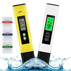 PH&TDS Digital Meter,TDS EC Temperature Water Quality Tester 0-9999ppm,0-14 PH