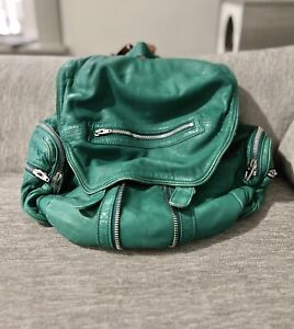 Alexander Wang Marti Leather Backpack : Green