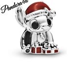 Pandora Disney Stitch Christmas Charm; NeW Tags; Pandora’s Foldable BX