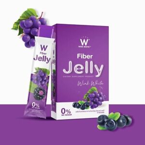 3x W Jelly Grape flavor High Fiber Vit C 0% sugar delicious antioxidant detox