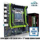 X99-8D4 ZSUS Motherboard Set Kit With Intel LGA2011-3 Xeon E5 2630 V4 CPU