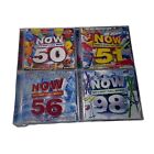 Lot of 4 NOW THATs WHAT I CALL MUSIC 50/51/56/98 USED