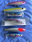 LOT of (6) SALTWATER SURFACE FISHING LURES