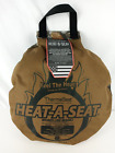 ThermaSeat Heat a Seat Insulated Hunting Fishing Seat Cushion Pillow Brown Camo