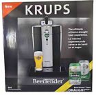 Krups BeerTender B95 with Heineken Draught Keg Technology Black New NIB