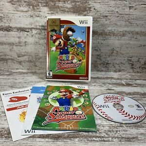 Mario Super Sluggers (Wii, 2008) | Complete With Manual And Inserts CIB