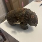 Very Old Antique Vintage Wind Up Black Bear Tin Toy Made In Japan Scarce