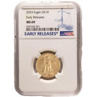 2023 1/4 oz American Gold Eagle Coin NGC MS69 ER