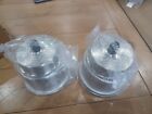 2pcs Boat Stainless Steel White Led Cup Drink Holder Marine Boat Yacht Truck RV