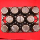 Griswold no. 10 Cast Iron Vintage Popover Pan 949C Muffin 11 Count Fully Marked