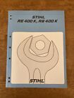 Stihl Service Manual RE 400 K, RB 400 K Paperback