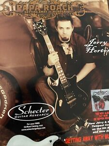 Papa Roach, Jerry Horton, Schecter Guitars, Full Page Print Ad