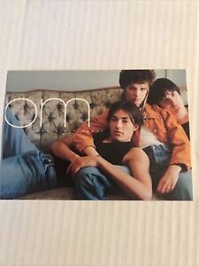 OM Gap Scents Unused Rack Card Throuple Non Binary Gay Bi Vintage Ad Postcard