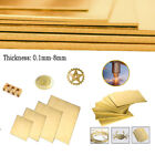 Brass Sheet Plate Panel Metal 0.1-8mm  Thick - Multi sizes available