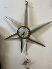 Rite Mfg Co Electrical Vintage Retro Star Style Corded Electric Clock Wall Clock