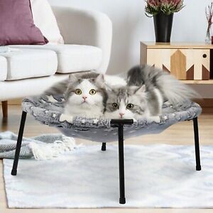 Cat Hammock for Indoor Cats, Glow in The Dark Elevated Cat Bed for Large Cats...