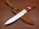 CUSTOM HAND MADE D2 BLADE STEEL BOWIE HUNTING KNIFE- FULL TANG - HB-4563