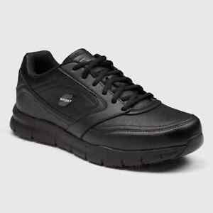 NEW Skechers Sport By Skechers Men's Brise Slip Resistant Sneakers - Black