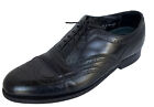 Florsheim Imperial Men's 10 3E Shoes Black Leather Wingtip Oxford 92345