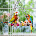18pcs/set Bird Chewing Rack Toys Exquisite Easy to Use Parrot Hammock Bell Cage