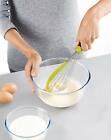 Joseph Joseph Whisk 2 in 1 Whisk with Integrated Flexible Silicone Bowl Scraper