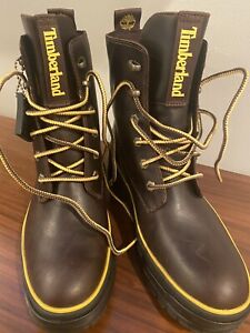 Timberland Womens Boots Sz 10 Malynn Earth Keepers Waterproof Brown Leather NIB