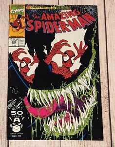 Amazing Spider-man 346 NM/NM- Larsen Venom Cover