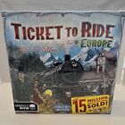 Ticket to Ride Europe Board Game Brand New & Factory Sealed