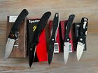 New ListingSpyderco , Kershaw ,Cold Steel , Benchmade 5 NEW KNIVES LOT!
