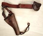 WW1  British 1908 Pattern Holster with Cleaning Rod , Belt With Ammo Pouch