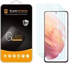 [3-Pack] Supershieldz Tempered Glass Screen Protector for Samsung Galaxy S21 5G