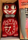 Limited Edition Scarlet Game Day Kit-Cat Klock BC-42GD 15.5″