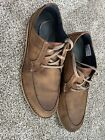 Clarks Collection Shoes  Size 10.5M Vargo Vibe (?) Oxford Brown Leather Casual