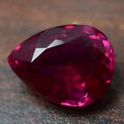 Extremely Rare Pink Sapphire Pear Cut 10.85 Ct NATURAL CERTIFIED Loose Gemstone