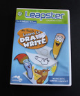 Leap Frog Leapster Learning Video Game - Mr. Pencil's Learn To Draw & Write