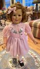 SHIRLEY TEMPLE  PLAYPAL 35 “ ALL ORIGINAL FLEXIBLE WRIST DOLL BY IDEAL 1950’s EX