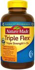 New Nature Made Triple Flex Triple Strength + D3, 200 Caplets 07/2026 Or Better