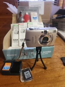 CANON POWERSHOT SD550 DIGITAL ELPH, Tested Working With EXTRAS