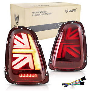 Pair LED Tail Lights For 2007-2015 BMW Mini Cooper S R56 R57 R58 R59 Rear Lamps (For: More than one vehicle)