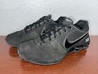 Nike Air Shox NZ 317547-021 Men's Size 9.5 Black Suede Athletic Running Shoes