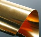 US Stock 0.5 x 100 x 200mm C17200 Beryllium Bronze Thin Sheet Foil Plate