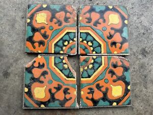 Taylor Tilery California Vintage Art Pottery Ceramic  Tiles