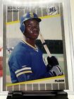 1989 FLEER KEN GRIFFEY JR RC #548 RARE ERROR CARD - Red Line and red dots