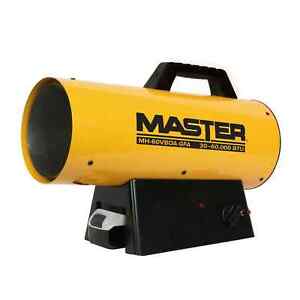 Master 60,000 BTU Battery Operated  LP Forced Air Heater - Variable O/P-