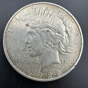 1922-D Peace Silver Dollar U.S Coin