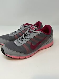 Nike Womens Total Core TR 488111-008 Gray Pink Running Shoes Lace Up Size 7.5